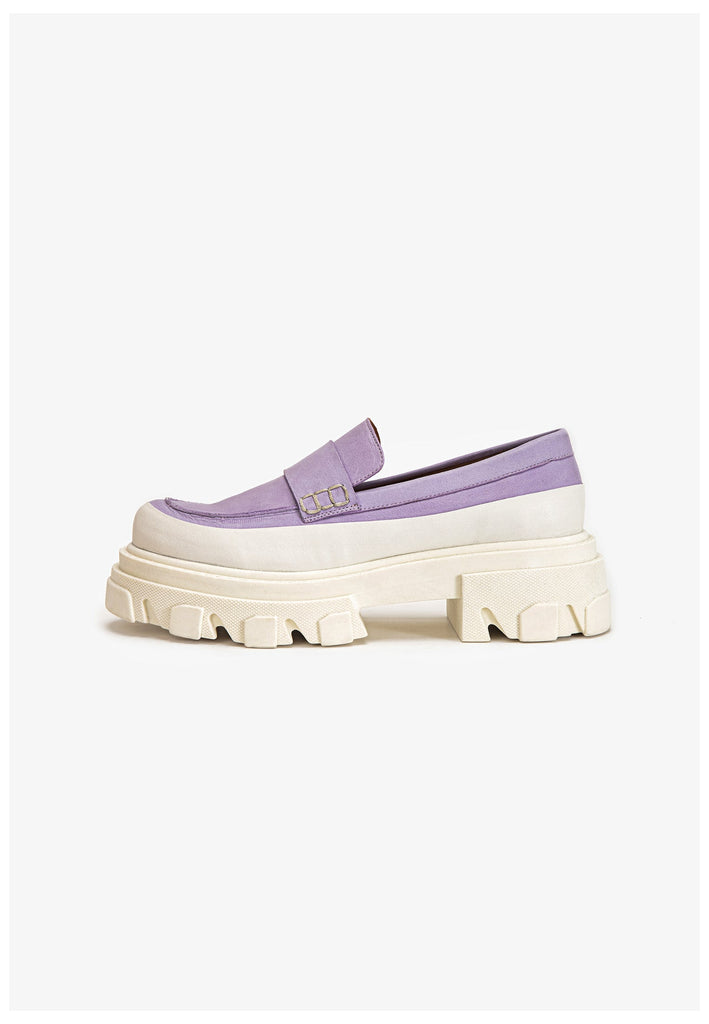 Inuovo Slipper Leder Lila - surf4shoes