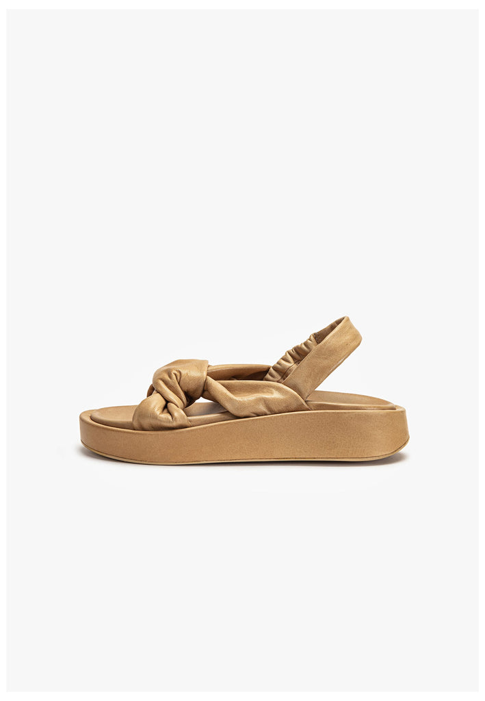 Inuovo Sandalen Leder Hellbraun - surf4shoes