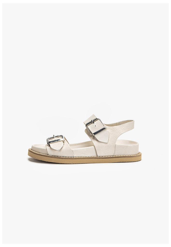 Inuovo Sandalen Leder Creme - surf4shoes