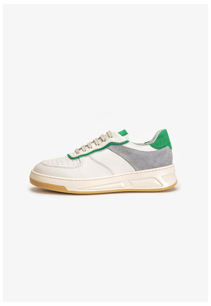 Inuovo Sneaker Leder Grün/Kombi - surf4shoes