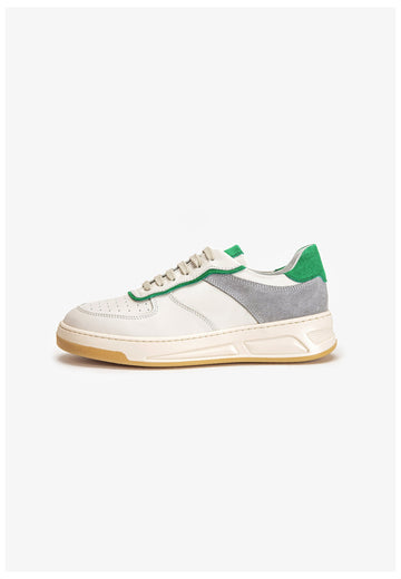 Inuovo Sneaker Leder Grün/Kombi - surf4shoes
