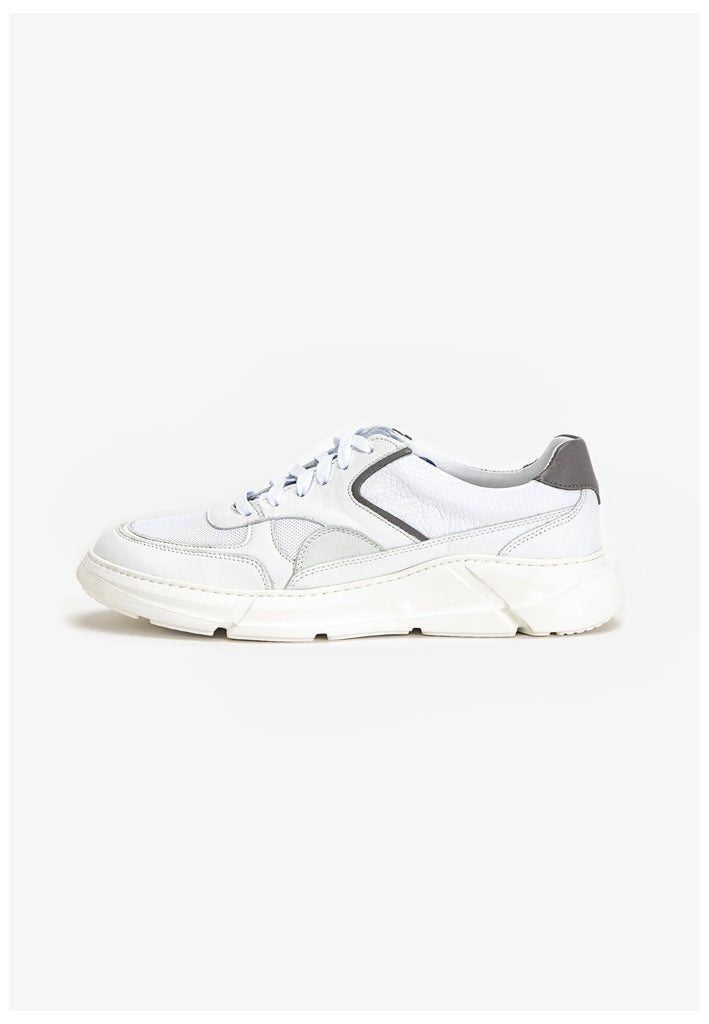 Inuovo Sneaker Leder Weiß/Blau - surf4shoes
