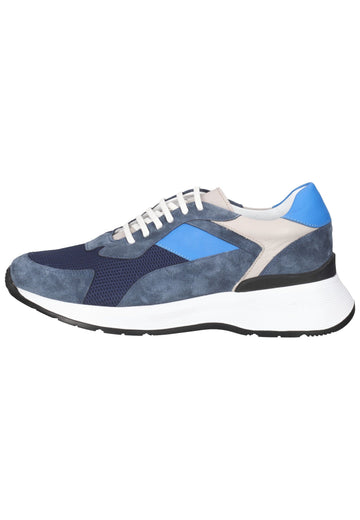 Inuovo Sneaker Leder/Textil Blau/Multi - surf4shoes