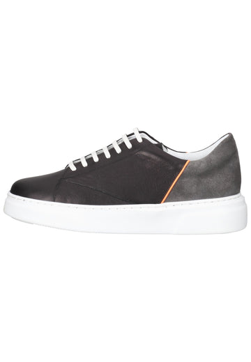Inuovo Sneaker Leder Schwarz - surf4shoes