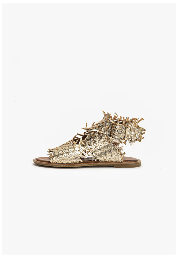 Inuovo Sandalen Leder Gold - surf4shoes