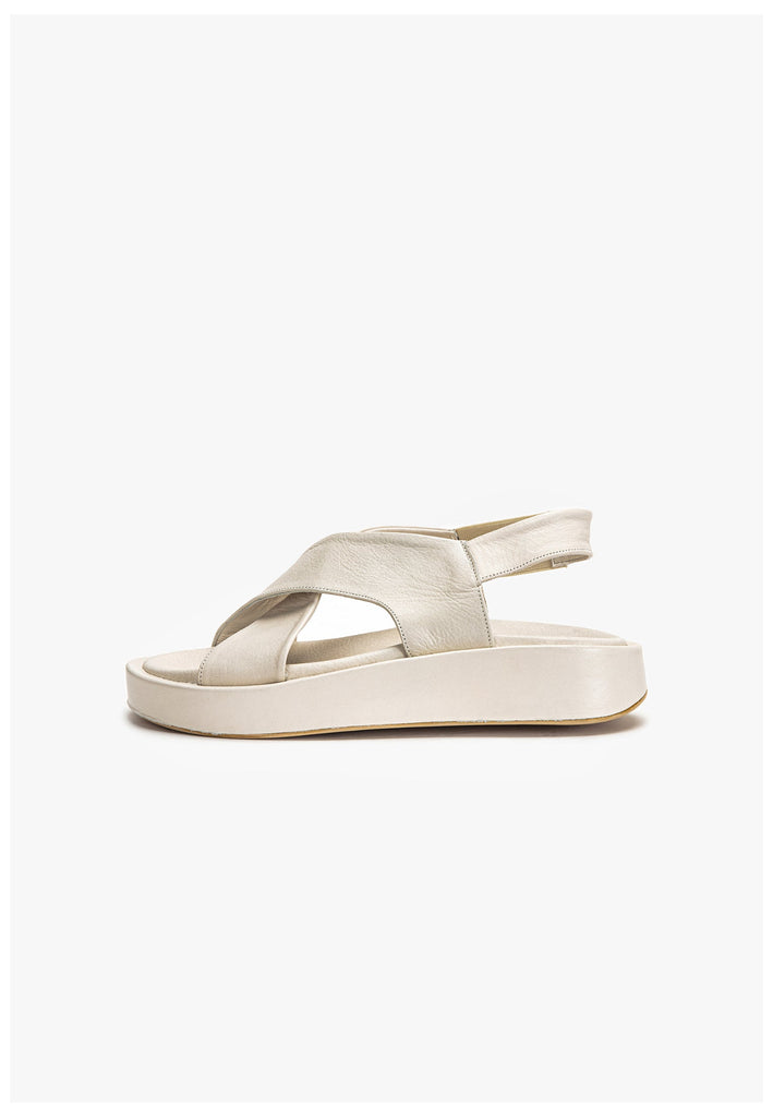 Inuovo Sandalen Leder Creme - surf4shoes