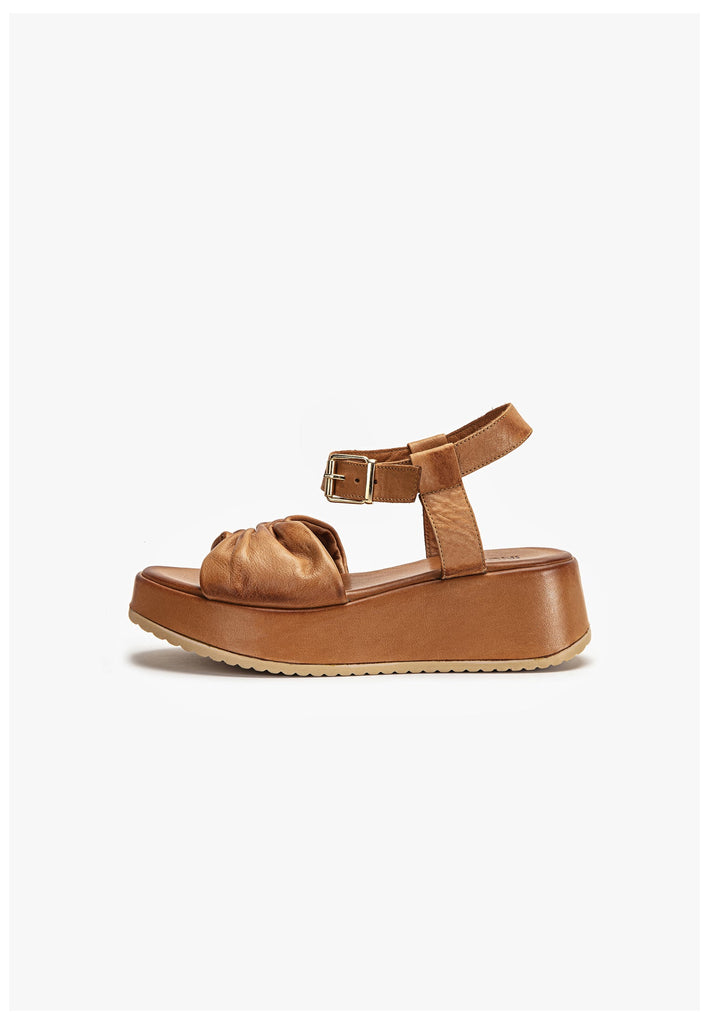 Inuovo Sandalen Leder Mittelbraun - surf4shoes