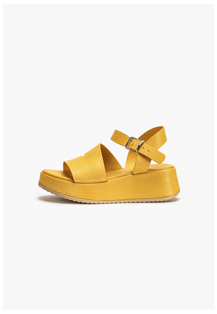 Inuovo Sandalen Leder Mustard - surf4shoes