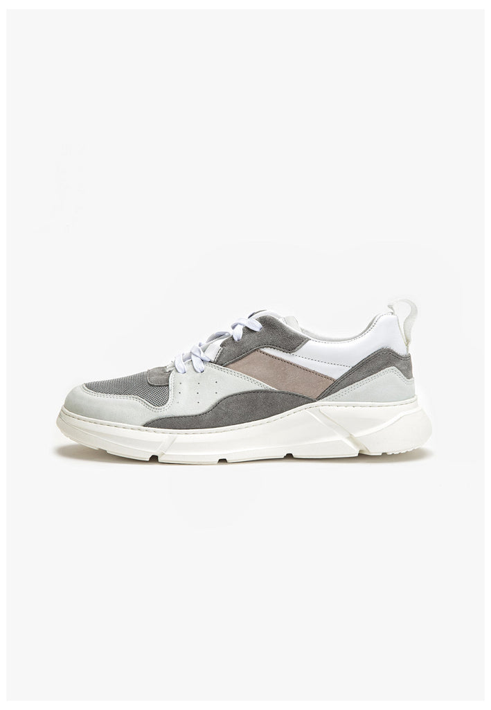 Inuovo Sneaker Leder Weiß/Rot - surf4shoes