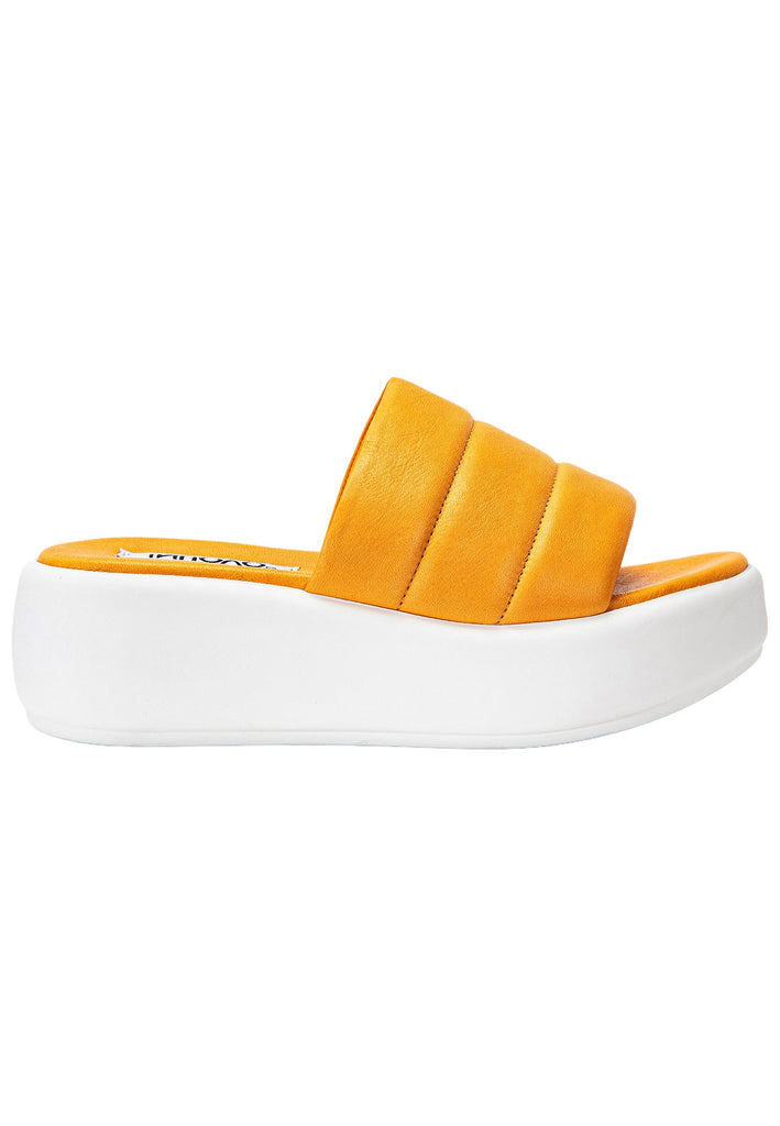 Inuovo Pantoletten Leder Orange - surf4shoes
