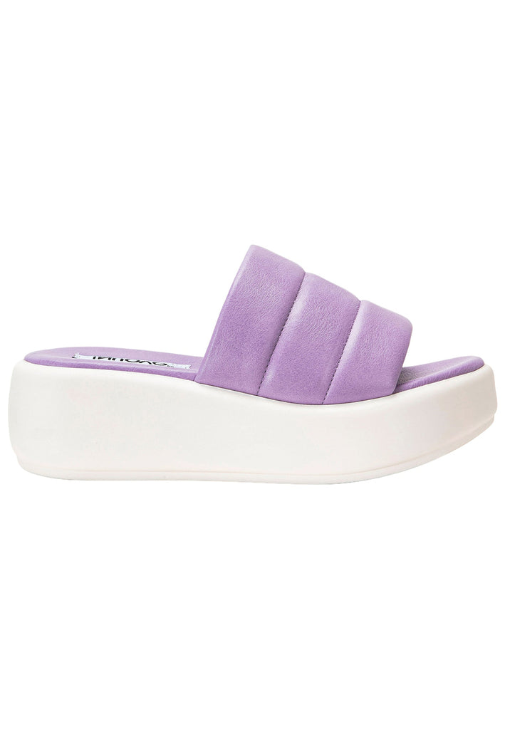 Inuovo Pantoletten Leder Violett - surf4shoes