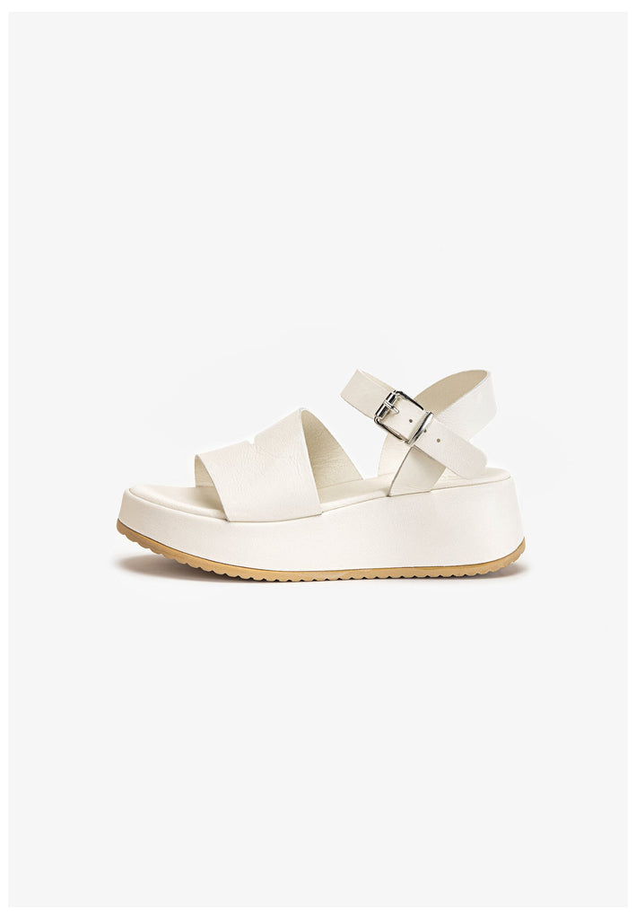 Inuovo Sandalen Leder Creme - surf4shoes