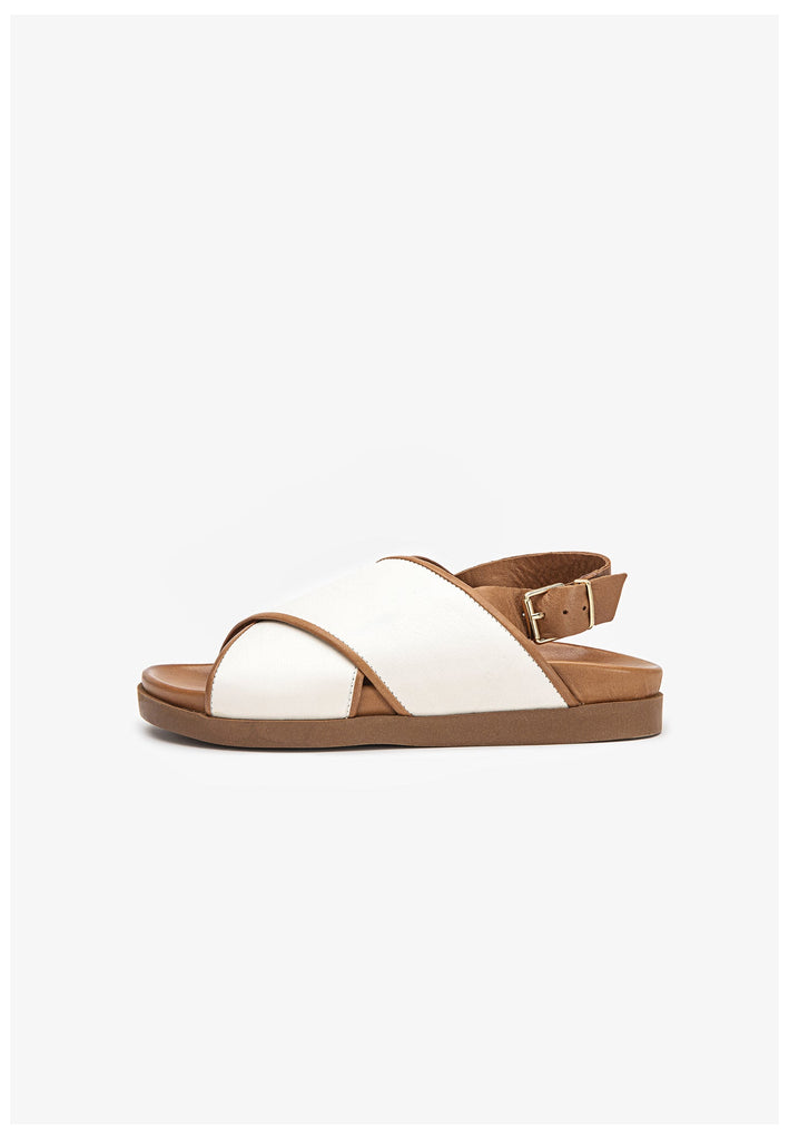 Inuovo Sandalen Leder Cream - surf4shoes