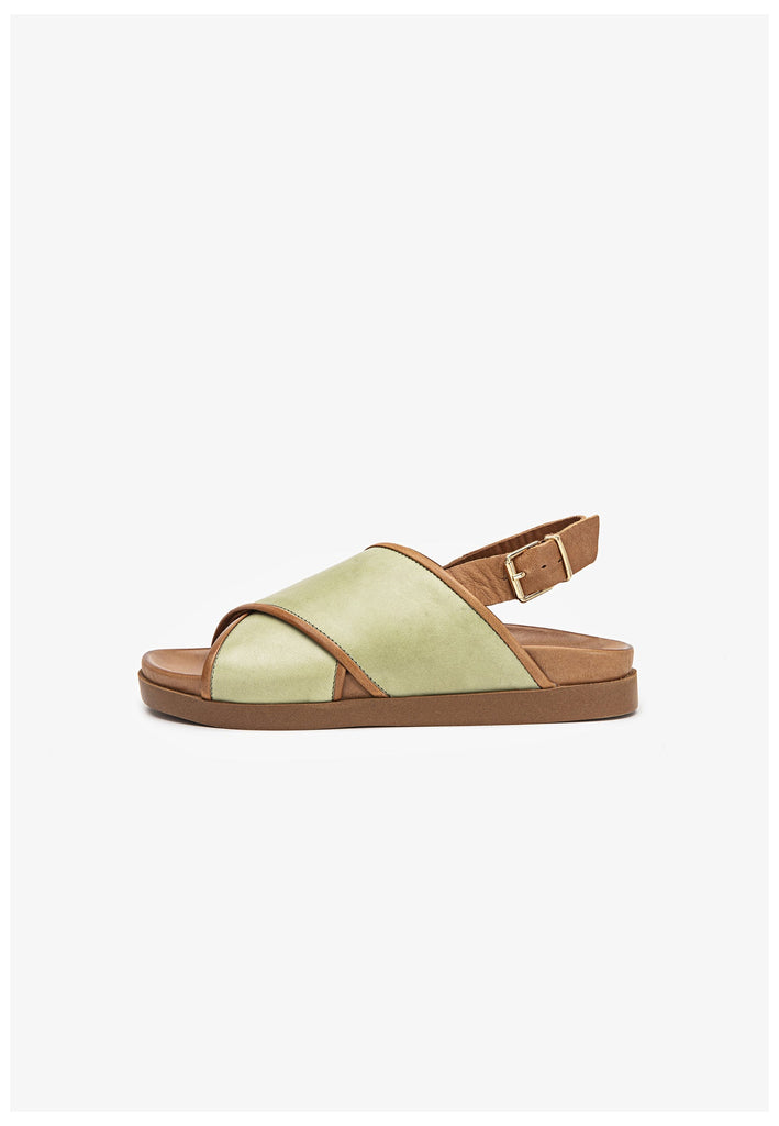 Inuovo Sandalen Leder Olive - surf4shoes