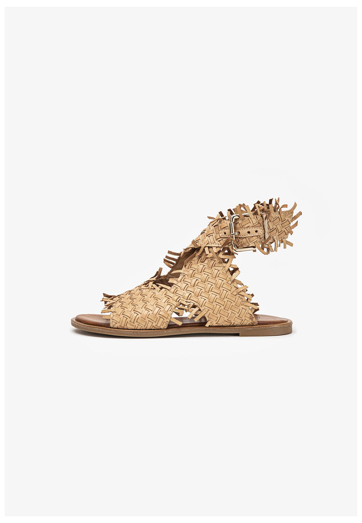 Inuovo Sandalen Leder Hellbraun - surf4shoes
