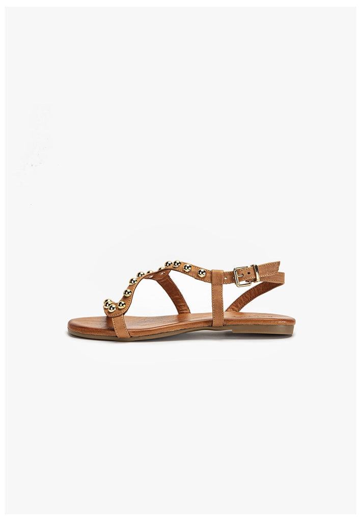 Inuovo Sandalen Leder Mittelbraun - surf4shoes