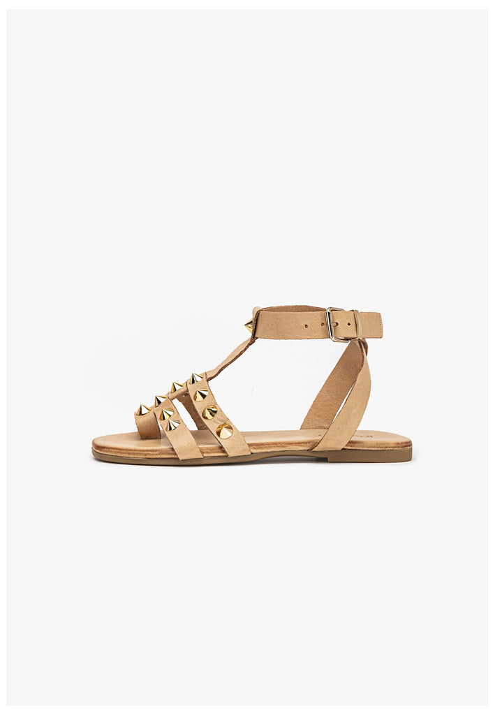 Inuovo Sandalen Leder Hellbraun - surf4shoes