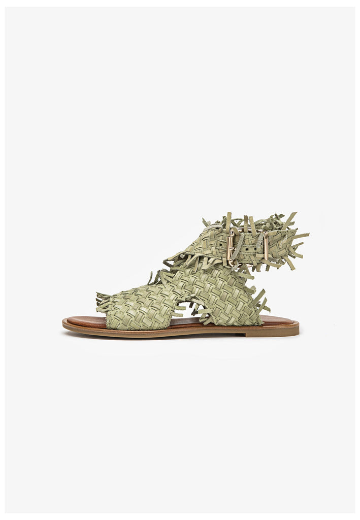 Inuovo Sandalen Leder Olive - surf4shoes