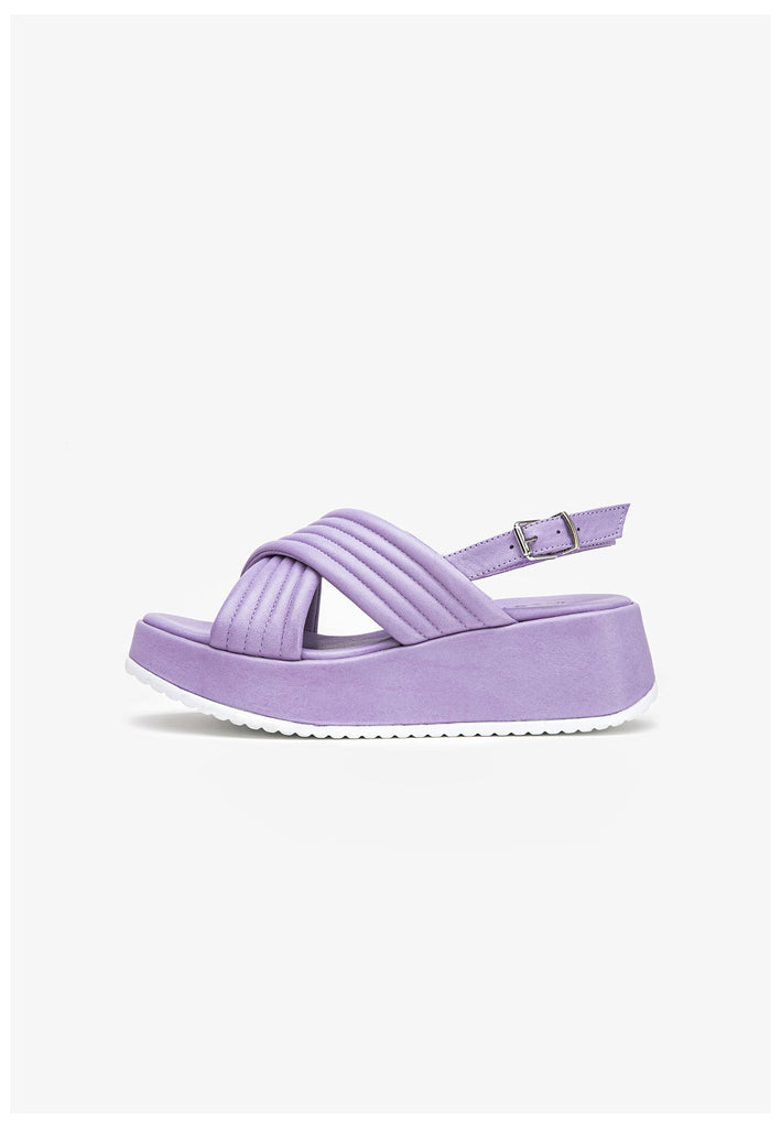 Inuovo Sandalen Leder Lila - surf4shoes