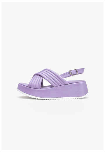 Inuovo Sandalen Leder Lila - surf4shoes