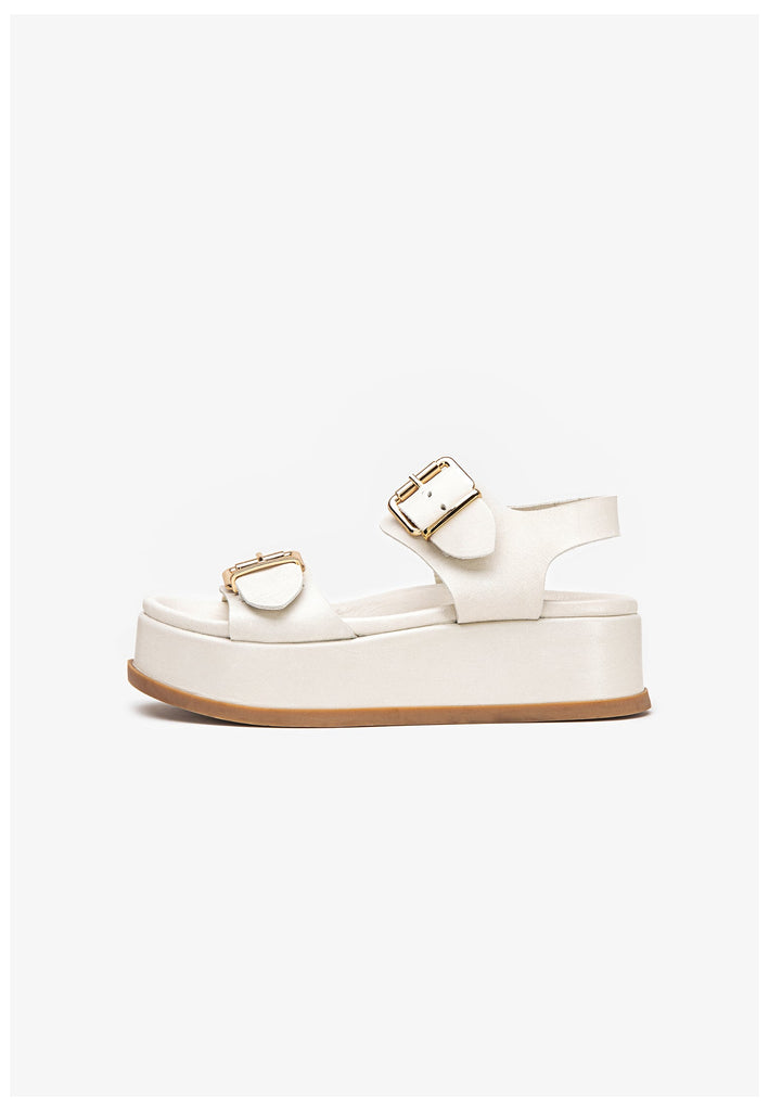 Inuovo Sandalen Leder Cream - surf4shoes