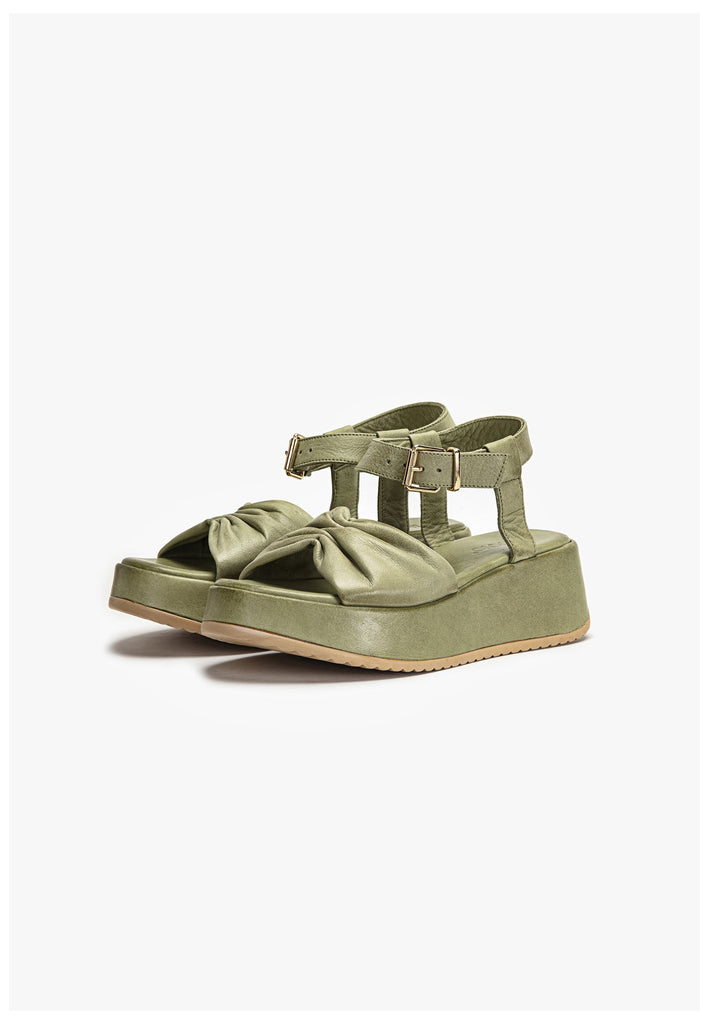 Inuovo Sandalen Leder Olive - surf4shoes