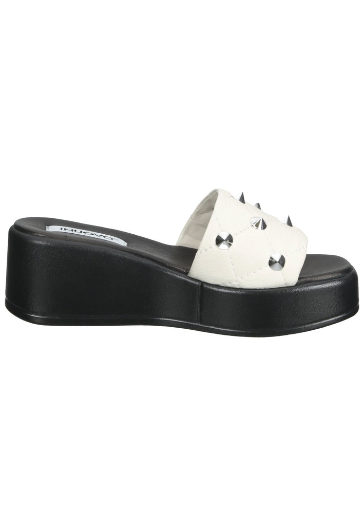 Inuovo Pantoletten Leder Cream - surf4shoes