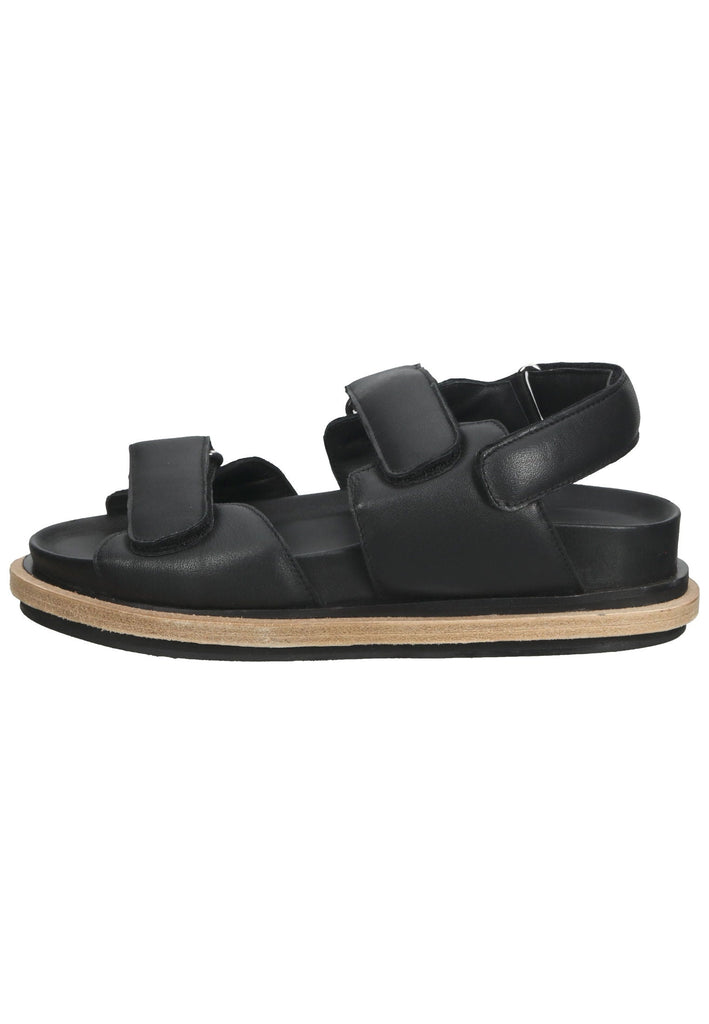 Inuovo Sandalen Glattleder Schwarz - surf4shoes
