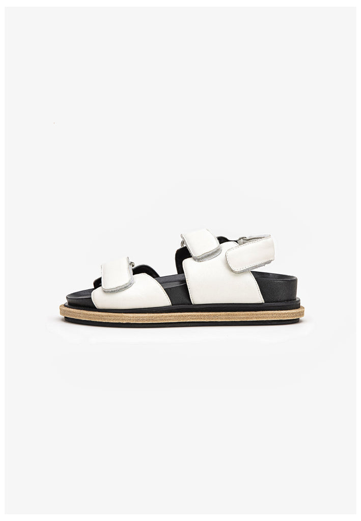 Inuovo Sandalen Glattleder Weiß - surf4shoes