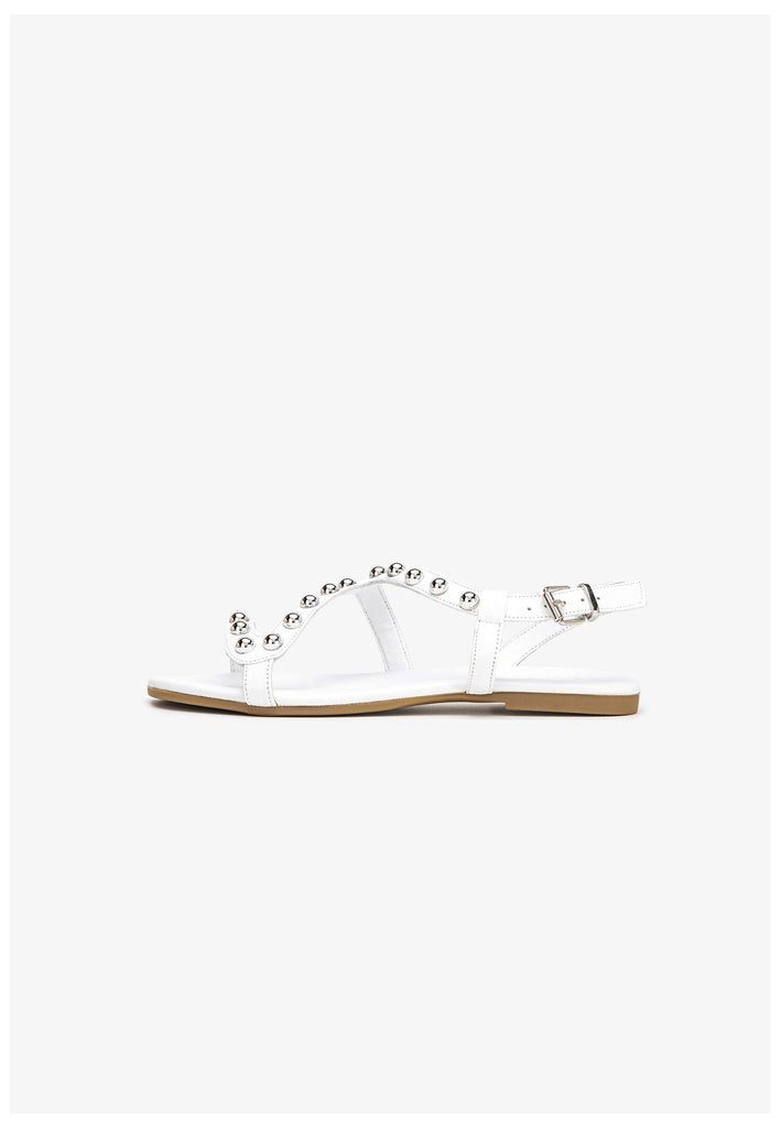 Inuovo Sandalen Leder Weiß - surf4shoes