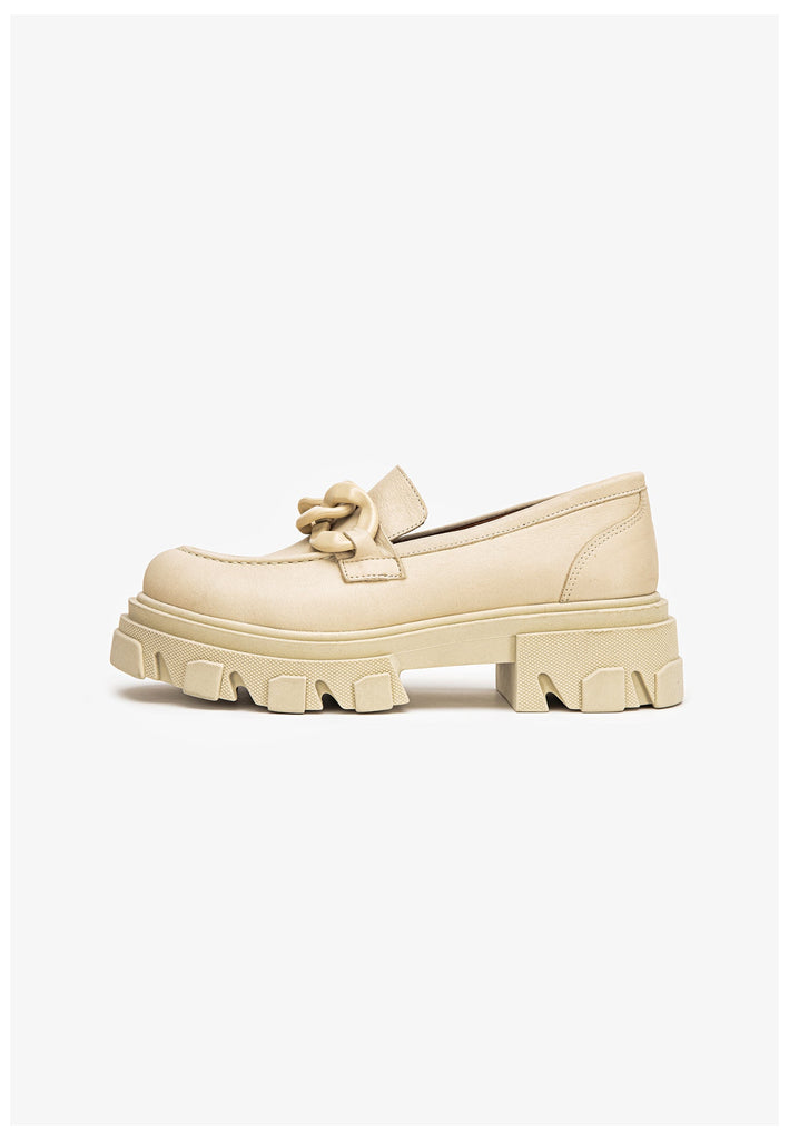 Inuovo Slipper Leder Ivory - surf4shoes
