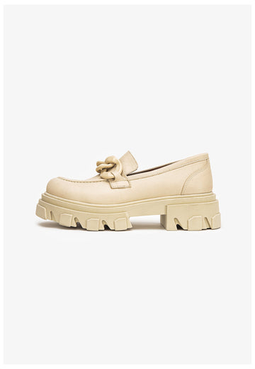 Inuovo Slipper Leder Ivory - surf4shoes