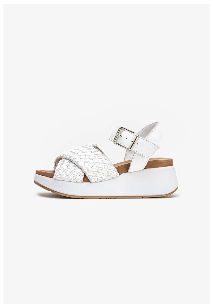 Inuovo Sandalen Leder Weiß - surf4shoes