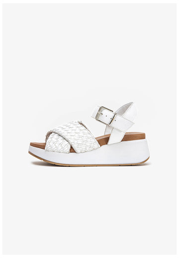 Inuovo Sandalen Leder Weiß - surf4shoes