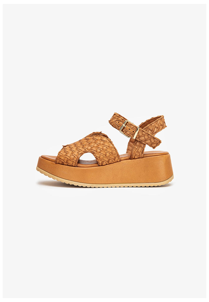 Inuovo Sandalen Leder Mittelbraun - surf4shoes