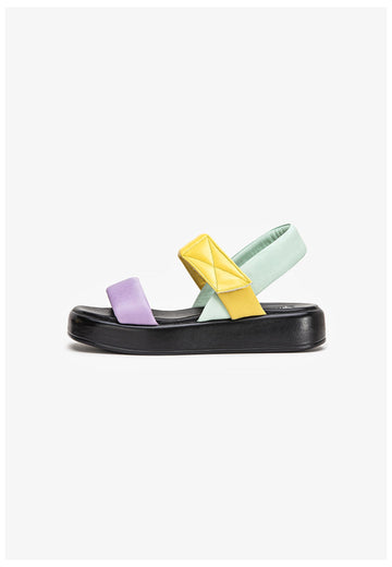 Inuovo Sandalen Leder Violett - surf4shoes