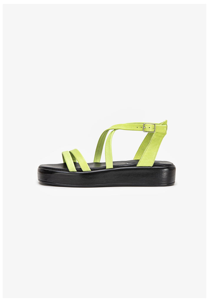 Inuovo Sandalen Leder Pistachio - surf4shoes