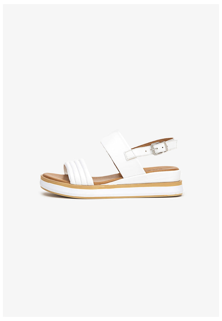 Inuovo Sandalen Leder Weiß - surf4shoes
