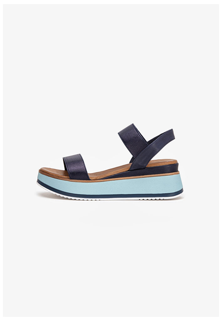 Inuovo Sandalen Leder/Textil Navy - surf4shoes