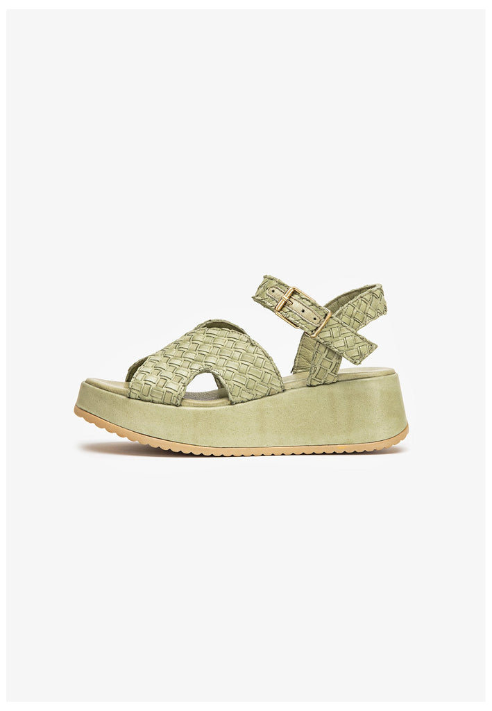 Inuovo Sandalen Leder Olive - surf4shoes