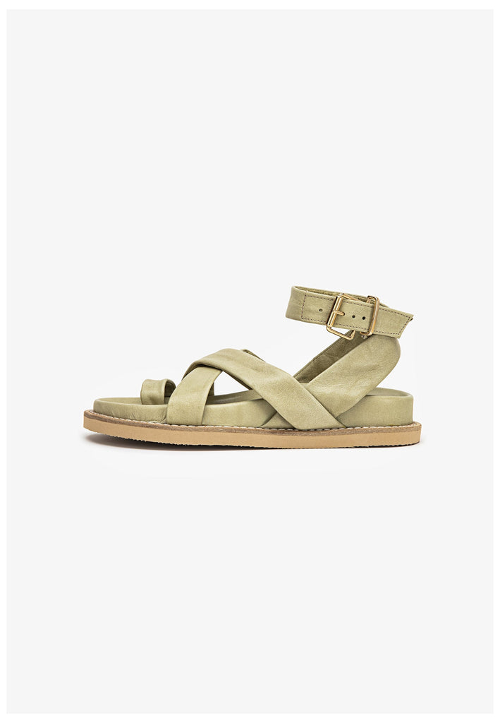 Inuovo Sandalen Leder Olive - surf4shoes