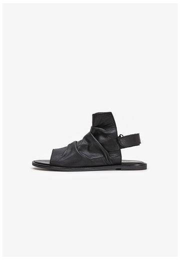 Inuovo Sandalen Leder Schwarz - surf4shoes