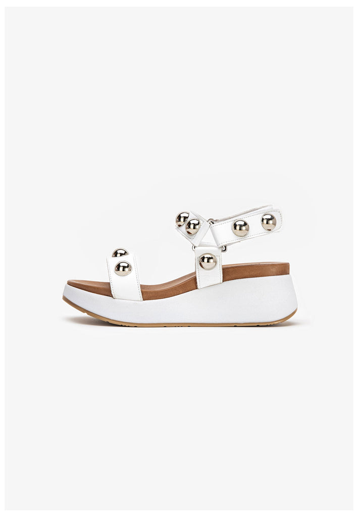 Inuovo Sandalen Leder Weiß - surf4shoes