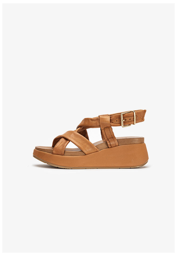 Inuovo Sandalen Leder Mittelbraun - surf4shoes