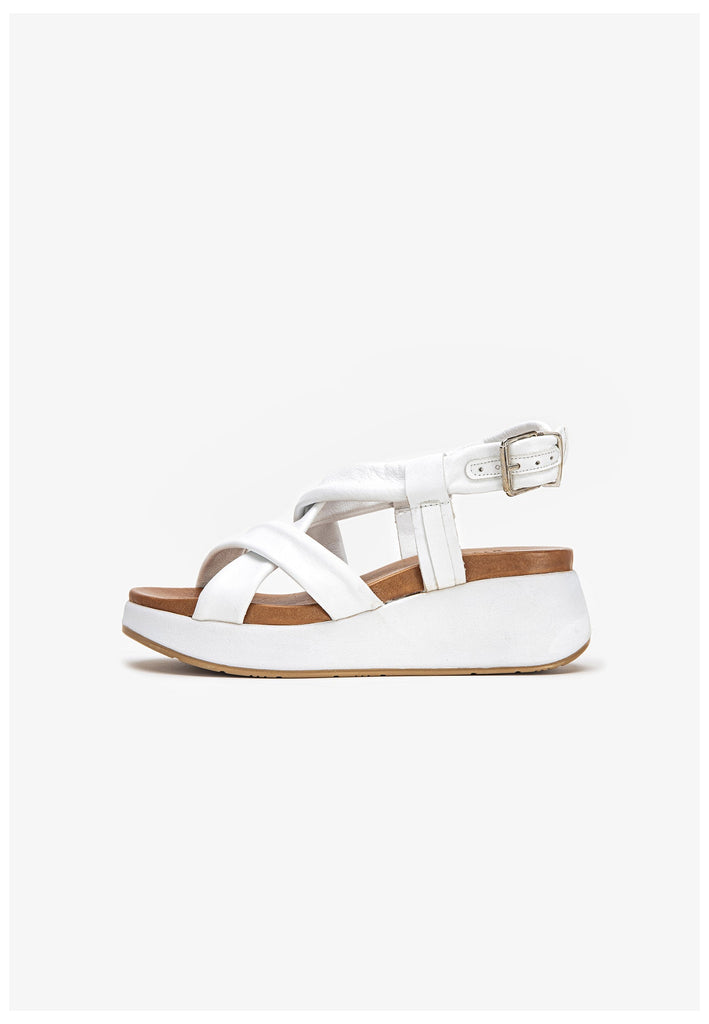 Inuovo Sandalen Leder Weiß - surf4shoes