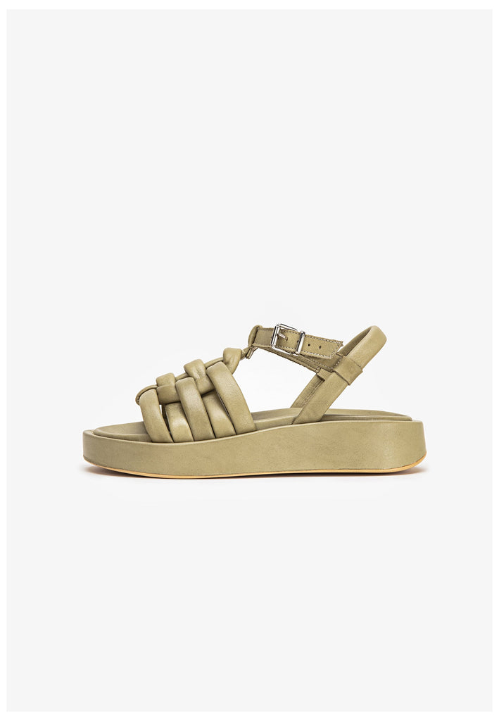 Inuovo Sandalen Leder Olive - surf4shoes