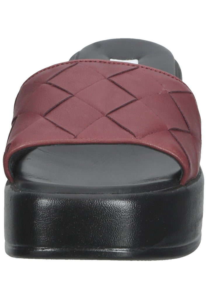 Inuovo Pantoletten Leder Rot - surf4shoes