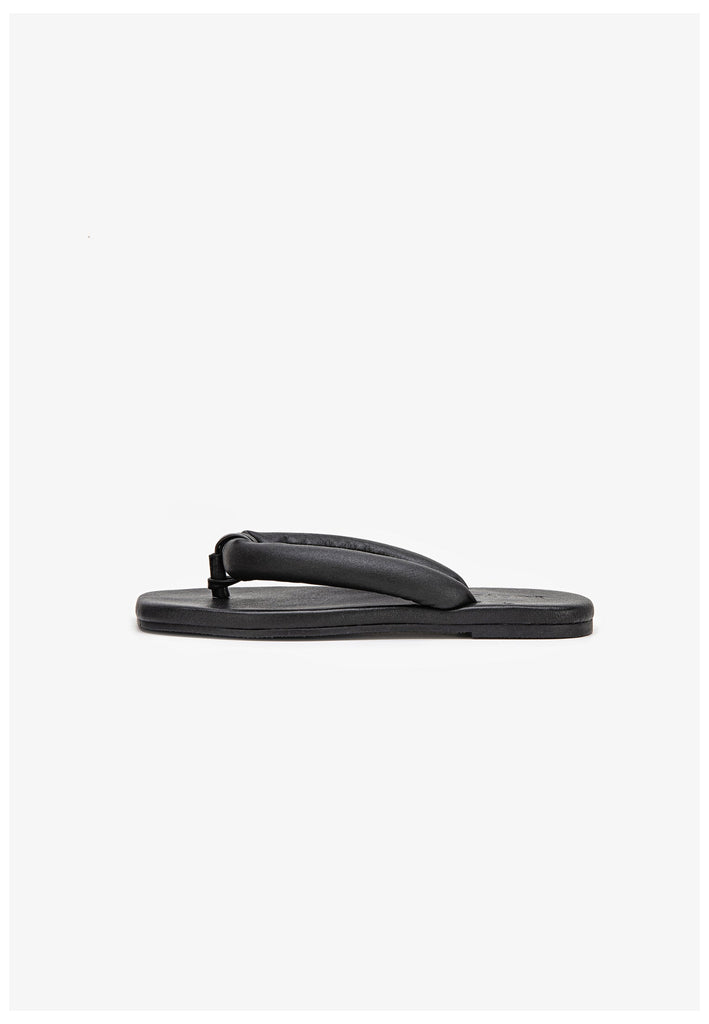Inuovo Sandalen Leder Schwarz - surf4shoes
