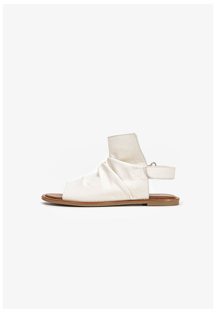 Inuovo Sandalen Leder/Textil Hellbeige - surf4shoes