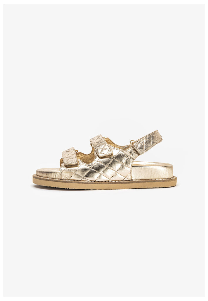 Inuovo Sandalen Leder Gold - surf4shoes